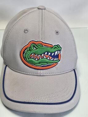 Florida Gators Youth Adjustable Gray Russell Athletic Embroidered NCAA Baseball